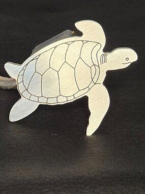 Sea Turtle Stainless Steel Trailer Hitch Cover